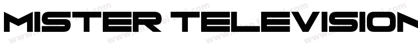 Mister Television字体转换